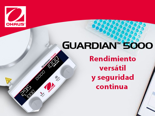 Ohaus: placas térmicas y agitadores Guardian 5000