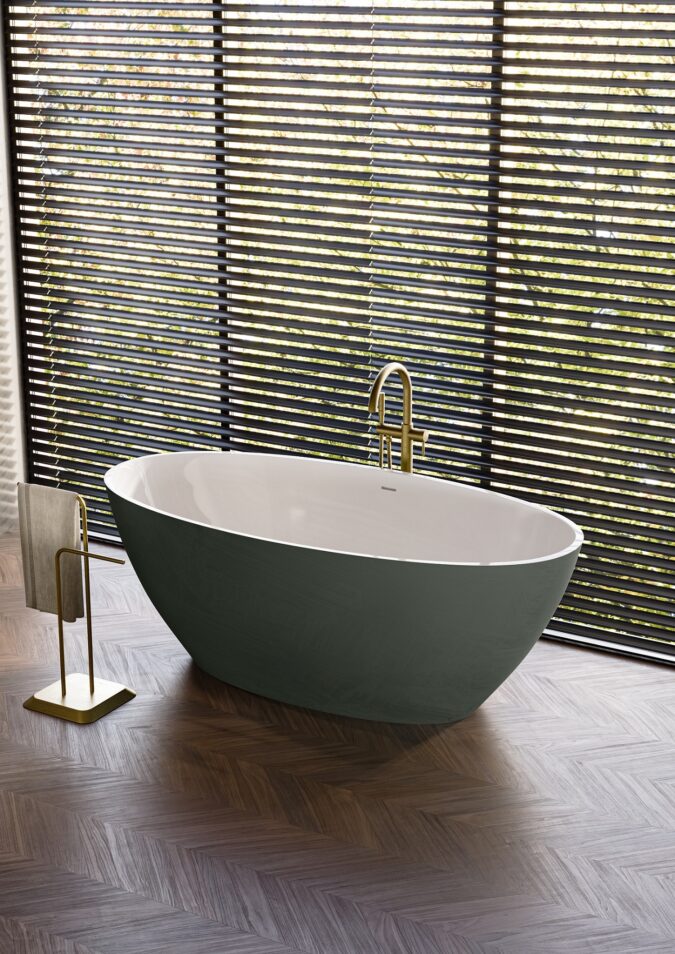 Sand de Novellini: la bañera que redefine el arte de la personalización en el baño