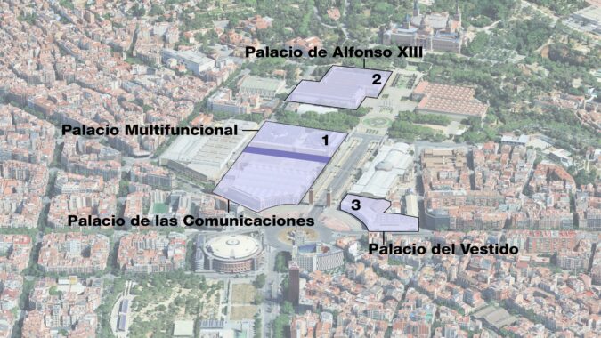 15 prestigiosos estudios arquitectónicos aspiran a remodelar el recinto de Fira de Barcelona en Montjuïc