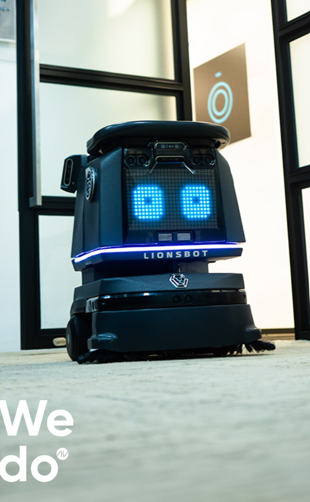 ANOVO apuesta por la robótica en el sector de la limpieza de la mano de LionsBot