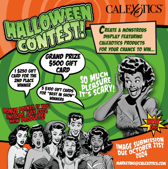 ¡Crea un escaparate monstruoso para Halloween y gana con CalExotics!