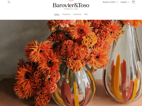 BAROVIER&TOSO inaugura su primer e-commerce