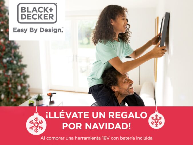 ¡ Llévate un regalo por Navidad con BLACK+DECKER® !