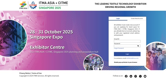 Textile technology bellwethers headline ITMA ASIA + CITME, Singapore 2025 exhibition
