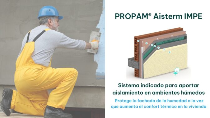 SATE, el escudo contra humedades en época de lluvia: una solución de Molins Construction Solutions para proteger y modernizar los edificios