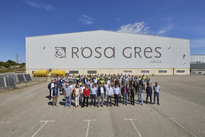 Rosa Gres celebra 65 años en la industria cerámica