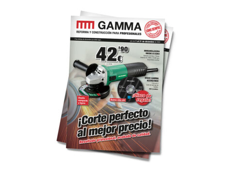 Diciembre de ofertas para el profesional en los almacenes GAMMA