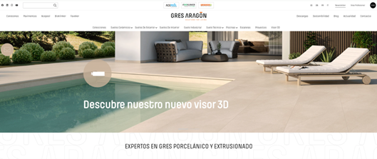 Gres Aragón lanza un visor 3D para el diseño y personalización de piscinas