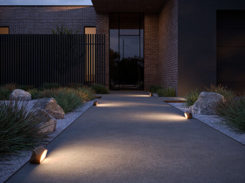 Pepito, piedras preciosas luminosas para trazar caminos. Diseño: Lo Studio Mammini Candido