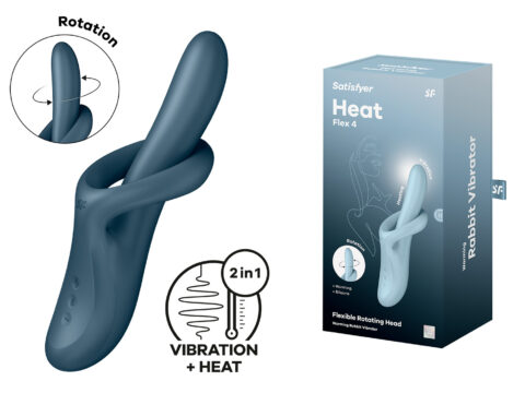 ¡El frío llega, y el Satisfyer Heat Flex 4 sube la temperatura!