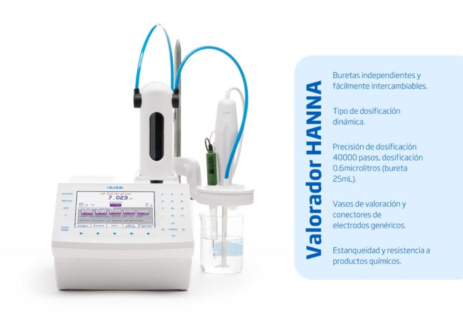 Los valoradores automáticos de Hanna Instruments, la mejor alternativa frente a la fenolftaleína