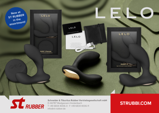 ¡Novedades en ST RUBBER: HUGO™ 2 y HUGO™ 2 Remote de LELO!
