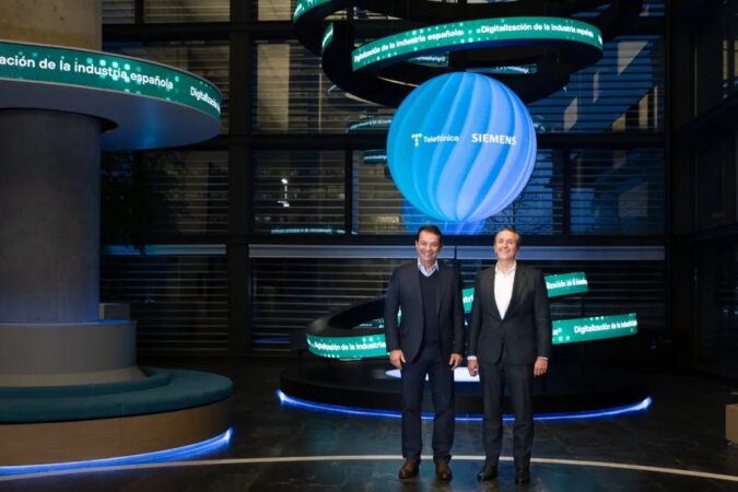 Siemens y Telefónica impulsarán conjuntamente la digitalización de la industria en España