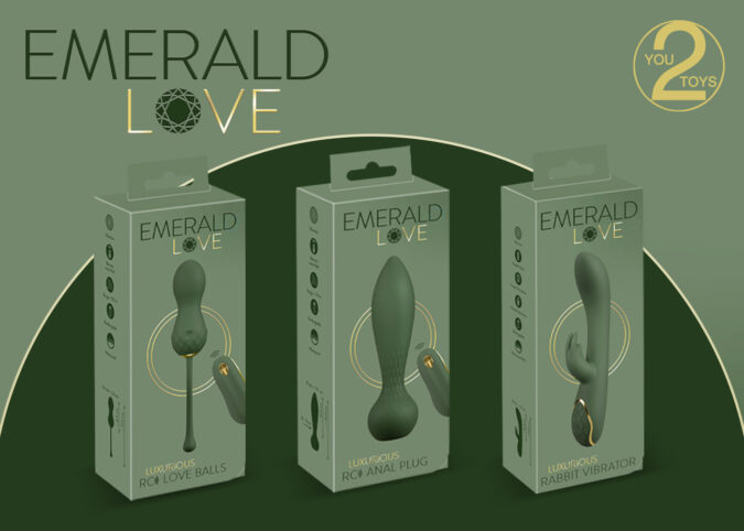 Con Emerald Love, el placer se viste de lujo