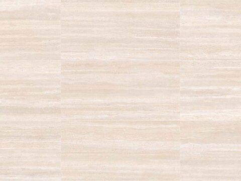 La elegancia natural del travertino en gres porcelánico