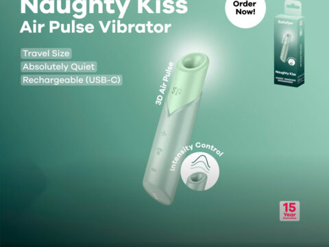 Satisfyer lanza Naughty Kiss: placer y sofisticación en un diseño discreto