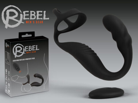 Placer total para pene, perineo y próstata con REBEL