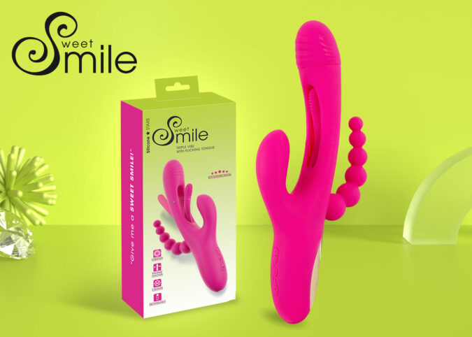 Triple acción vibratoria de Sweet Smile