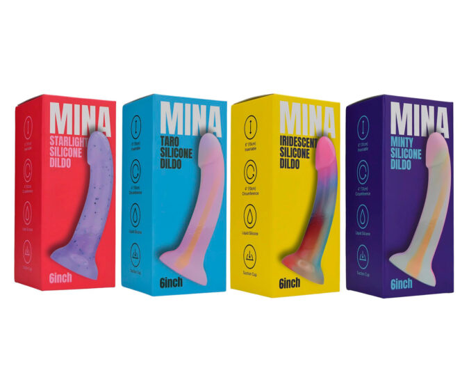 Net1on1 presenta la nueva colección de dildos Mina Iridescent