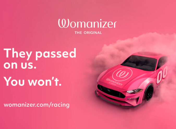Womanizer desafía a la NASCAR tras ser rechazado como patrocinador