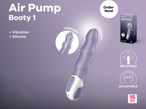 Satisfyer Air Pump Vibrator 1: más placer, más intensidad