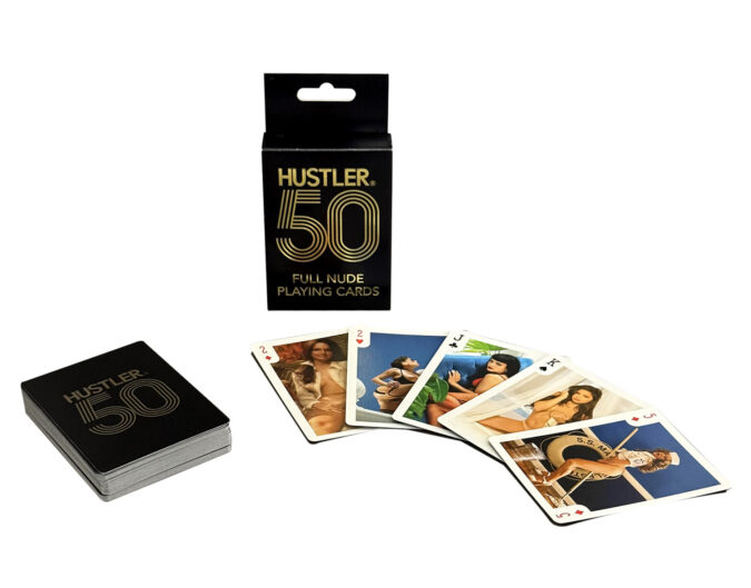 «Hustler 50 Years of Centerfolds», un juego de cartas para adultos