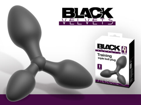 Black Velvets lanza un innovador plug anal 3 en 1