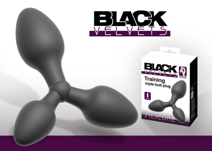 Black Velvets lanza un innovador plug anal 3 en 1