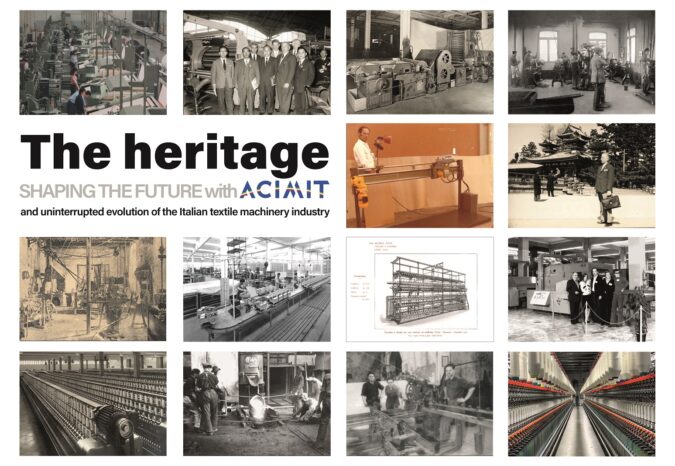 The Heritage: inaugurada la exposición virtual de la industria italiana de maquinaria textil