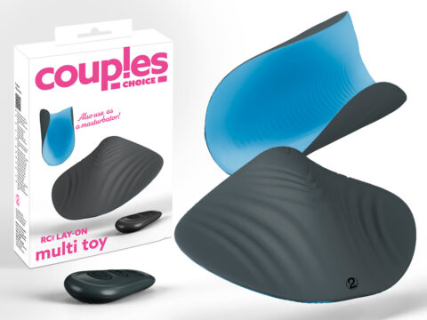 Nuevo vibrador RC LAY-ON multi toy de Couples Choice