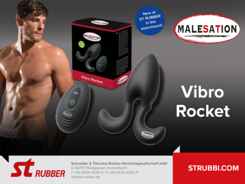 MALESATION Vibro Rocket: placer anal con diseño y calidad