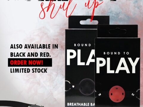 Bound to Play presenta su nueva mordaza con respiración