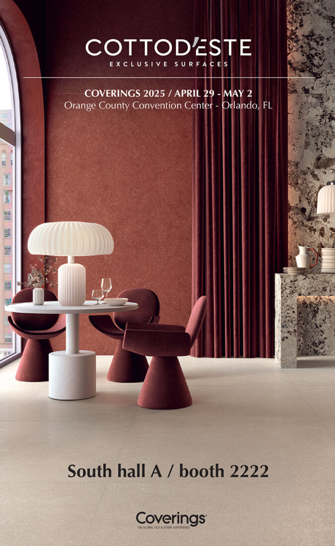 La excelencia de la cerámica Made in Italy en Coverings 2025