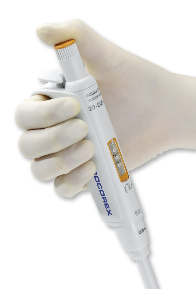 Pipetas Acura® manual de Socorex: máximo confort en tu trabajo