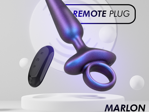 MARLON: el nuevo plug anal vibrador de INTENSE