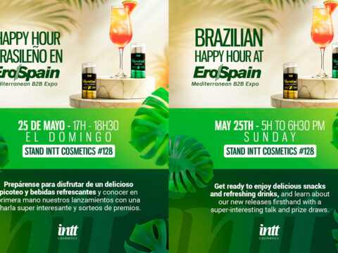INTT Cosmetics te invita a su Brazilian Happy Hour en EroSpain