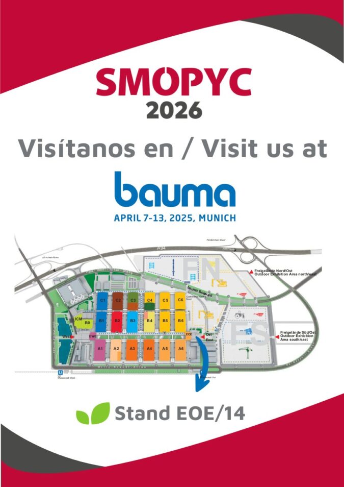 Smopyc estará en BAUMA 2025