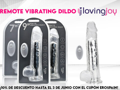Nuevos Dildos Vibradores con Mando a Distancia de Loving Joy