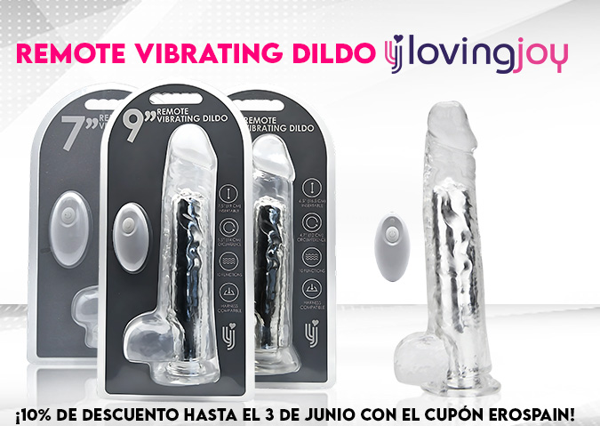 Nuevos Dildos Vibradores con Mando a Distancia de Loving Joy