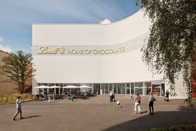 Ariostea & Lindt Home of Chocolate: la cerámica italiana se une al mundo del chocolate