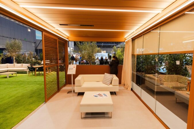 Piscina Barcelona adelanta su nueva área dedicada al outdoor en Construmat 2025