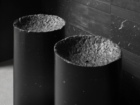 NEOLITICO The new sculptural sink by Paolo Ulian for antoniolupi