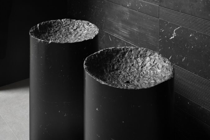 NEOLITICO The new sculptural sink by Paolo Ulian for antoniolupi