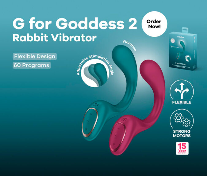 G for Goddess 2: placer dual y vibraciones para una diosa