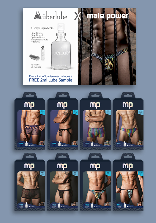 Male Power se une a Uberlube para experiencias más placenteras