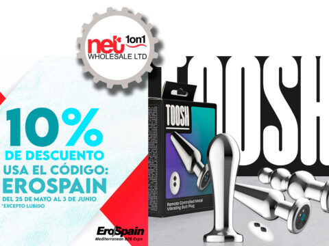 NET 1ON1 WHOLESALE presenta los nuevos TOOSH METAL SERIES en EroSpain