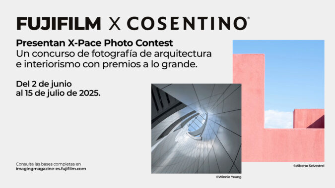 I Concurso Nacional de Fotografía de Arquitectura e Interiorismo X-Pace Fujifilm & Cosentino 2025