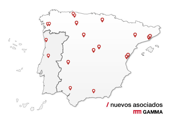 GAMMA incorpora 19 nuevos almacenes asociados en lo que va de año