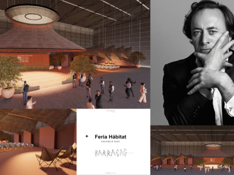 Tomás Alía reinterpreta la barraca valenciana para proyectar un hotel sostenible en Hábitat 2025