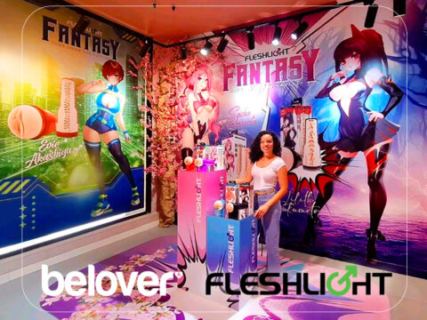Fleshlight inaugura un espectacular córner en belover Atocha